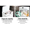 Venti 45L Sensor Bin White