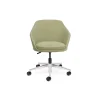 Rossetto Annette Tub Chair with Alloy Base with Casters
