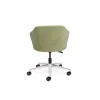 Rossetto Annette Tub Chair with Alloy Base with Casters