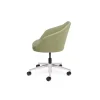 Rossetto Annette Tub Chair with Alloy Base with Casters