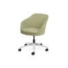 Rossetto Annette Tub Chair with Alloy Base with Casters
