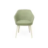 Rossetto Annette Tub Chair with Timber Legs