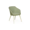 Rossetto Annette Tub Chair with Timber Legs
