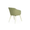 Rossetto Annette Tub Chair with Timber Legs