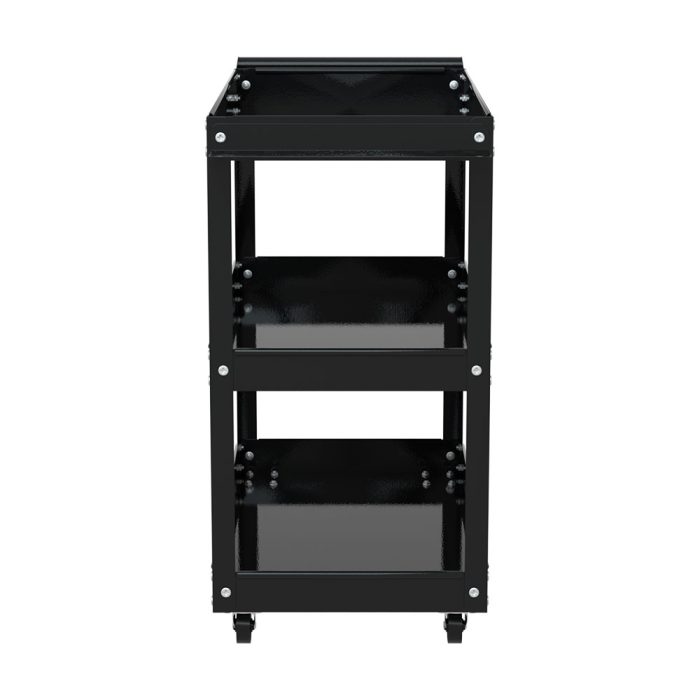 Titan Tool Cart 3 Tier Parts Steel Trolley Mechanic Storage Organizer