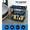 Titan Tool Cart 3 Tier Parts Steel Trolley Mechanic Storage Organizer