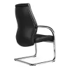 Boston Cantilever Chrome Frame Office Visitor Chair-Back Right Side View