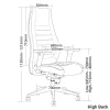 Boston High Back Chair