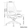 Boston Medium Back Chair