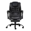 Evolve Electric Massage Office Recliner with Footrest MOC-9MJ-2P-BK