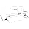 POD Padded Beam 3 Seated