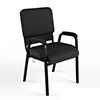 Arm Chair - Black Fabric +$60.00
