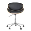 Evolve Leather Office Chair Black