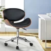 Evolve Leather Office Chair Black-OCHAIR-BS-5429-WA