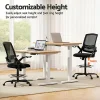 Evolve Drafting Stool Office Mesh Back Height Adjustable Chair