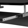 Evolve Metal Pull Out Table Desk - Black