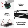 Evolve Metal Pull Out Table Desk - Black
