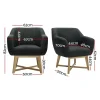 Creta Tub Lounge Armchair – Charcoal-dimensions-FA-CHAIR-ACC024-CHAR