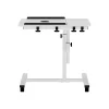 Adjustable Computer Laptop Stand with Cooler Fan White