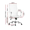 Evolve Gaming Office Chair Computer Desk Chairs Home Work Study White High Back