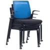 Rea Mesh Back Office Chair With Arms-Stackability