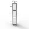 Serenity 3 Door Melamine Locker-dimensions