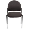 Stacking Office Visitor Meeting Chair Padded without Arms-front