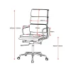 High Back Executive Boardroom Meeting Chair-dimensions