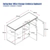 Office Storage Credenza Cupboard-dimensions 1200x450x730