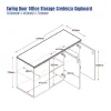 Office Storage Credenza Cupboard-dimensions 1500x450x730