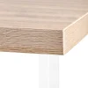 Evolve Rotary Corner Desk with Bookshelf – Brown & White