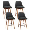 Evolve Swivel Bar Stool Charcoal BA-TW-8125-CHX4