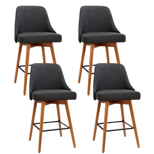 Evolve Swivel Bar Stool Charcoal BA-TW-8125-CHX4