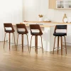 Evolve Swivel Bar Stool Black 76cm BA-TW-8569-H76-BKX4-AB