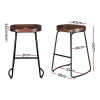 Evolve Tractor Bar Stools BA-TW-9090-H65-BKX4