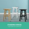 Evolve Wooden Bar Stools Set of 4