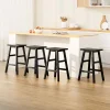 Evolve Wooden Bar Stools Set of 4