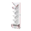 Evolve Tree Bookshelf White FURNI-E-SHELF-9T-WH