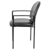 Zen PU Vinyl Visitor Chair-side 2