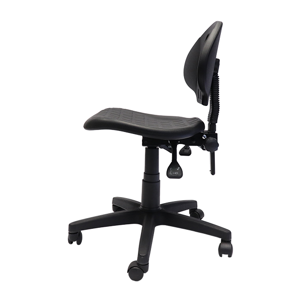 Lab Gas Lift Chair Ergonomic Chemical Resistant Industrial Seating