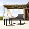 Pacific Cafe Outdoor Seating Area Lounge Chair
