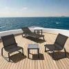 Pacific Cafe Outdoor Seating Area Lounge Chair