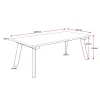 Lumina Rectangular Coffee Table-dimensions