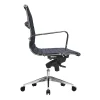 Web Office Executive Style Aluminium Base Chair-Side View