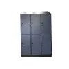HYLKFH2H3W_6 Door Hybrid Locker Unit (3W x 2H)_1860H x 1075W x 580D_Navy