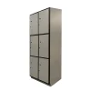 HYLKFH3H2W_6 Door Hybrid Locker Unit (2W x 2H)_1860H x 725W x 580D_Light Grey