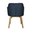 Cozimo Arm Chair Metal Solid Timber Indoor Lounge Dining Chair