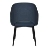 Nova Arm Chair Metal Moulded Foam Seat Indoor Dining Chair