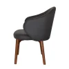 Theo Arm Chair Timber Office Lounge Visitor Chair