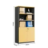 halfdoor bookcase-beech ironstone with dimensions